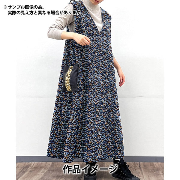 [From quantity 5] Fabric "Liberty Fabric CorduroyPrint Froralia 3633242-23B] Liberty Japan