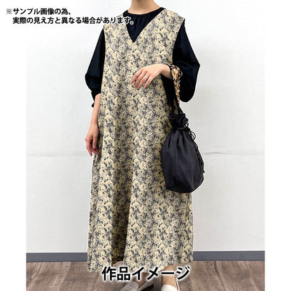 [From quantity 5] Fabric "Liberty Fabric CorduroyPrint Roman Rose 1223212-P23A] Liberty Japan