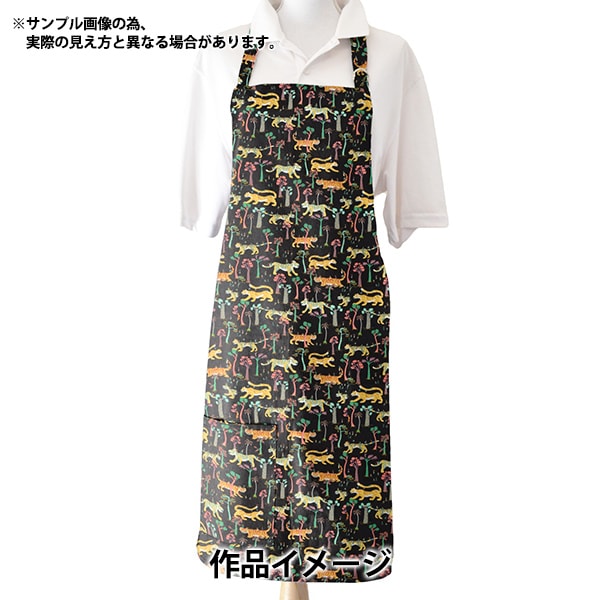 [From quantity 5] Fabric "Liberty Fabric Tana lawn Tigers Touring 363J7304-D] Liberty Japan