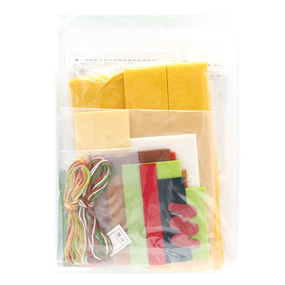 Handicraft kit "Mametaro Omocha's Obento Omocha Hamburger Bento MO-1" Sun Felt Sunfeld