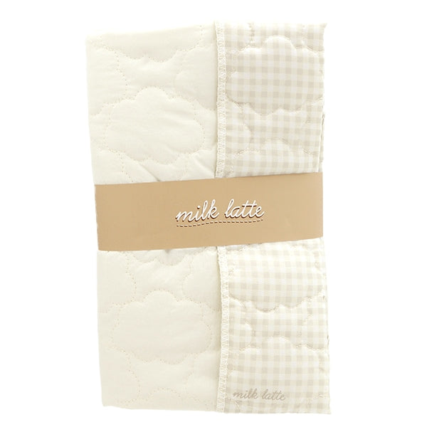 Fabric "Design quilt Cut Cloth Approximately 130cm x 50cm Milk Latte Kumo Cream MLDQ-02C]