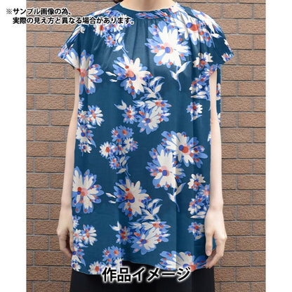 [From quantity 5] Fabric "Liberty Fabric Tana lawn Optic Floral 3634112-24BU] Liberty Japan