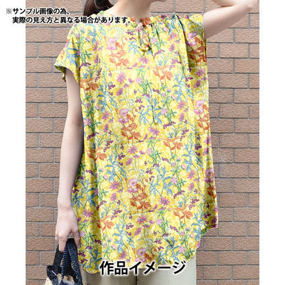 [From quantity 5] Fabric "Liberty Fabric Tana lawn Ophelia 3634123-24CU] Liberty Japan