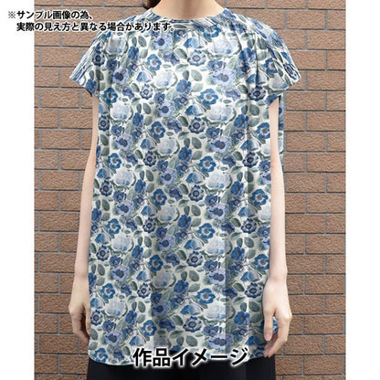 [From quantity 5] Fabric "Liberty Fabric Tana lawn Heidi Rose 3634125-24AU] Liberty Japan