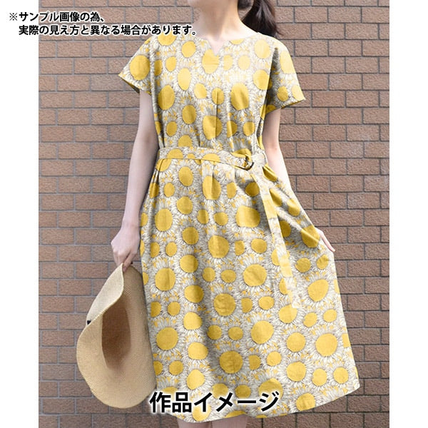 [From quantity 5] Fabric "Liberty Fabric Tana lawn Hello Sunshine 3634144-24AU] Liberty Japan
