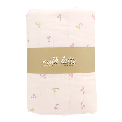Fabric 『SheetingQuilt Cut Cloth Approximately 101cm x 50cm Milkulat cherry cherry colorful MLJS50-11A]