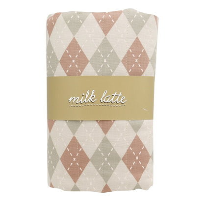 Fabric 『SheetingQuilt Cut Cloth Approximately 101cm x 50cm Milk Latte Argile Brown MLJS50-12A]