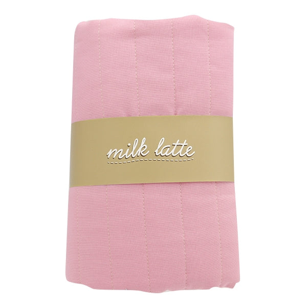 Fabric 『SheetingQuilt Cut Cloth Approximately 101cm x 50cm Milk Latte solid pink MLJM-02B]