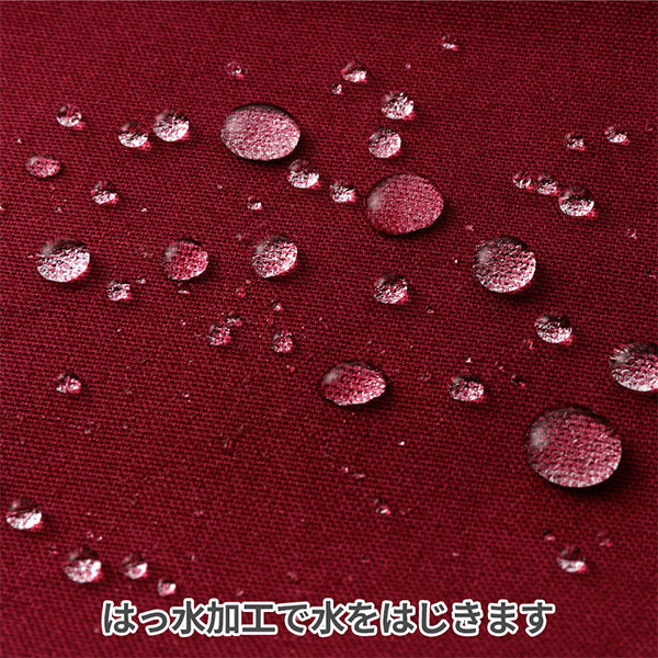 [From quantity 5] Fabric 『Water repellentOxford uni_9 Ruffborder Night Blue Unfo-02D]