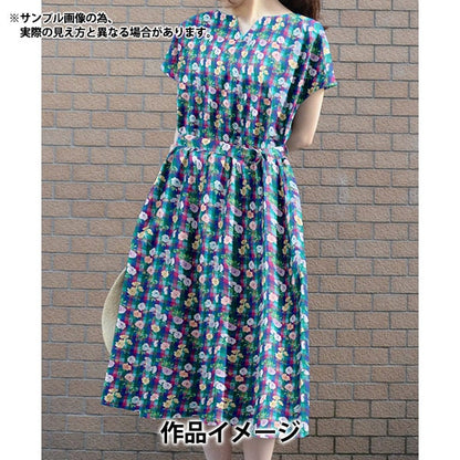 [From quantity 5] Fabric "Liberty Fabric Tana lawn Cented Garden DC33550-WE] Liberty Japan