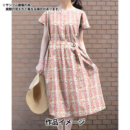 [來自數量5] 織物 “自由結構 塔納草坪 跳舞Duffodil DC33551-XE] Liberty Japan