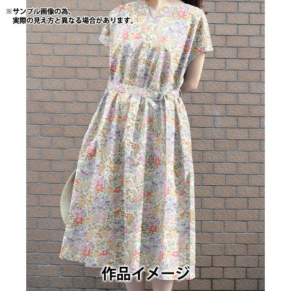 [来自数量5] 织物 “自由织物有机塔纳草坪 弓157J901-C] Liberty Japan