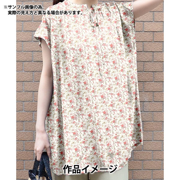 [From quantity 5] Fabric "Liberty Fabric OrganicTana lawn Floribanda 157J902-C] Liberty Japan