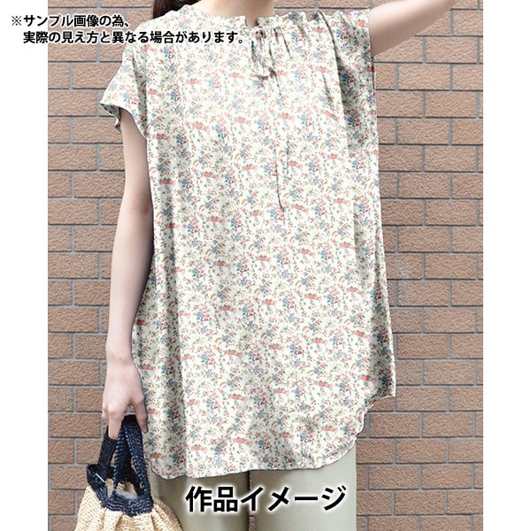 [From quantity 5] Fabric "Liberty Fabric OrganicTana lawn Floribanda 157J902-D] Liberty Japan