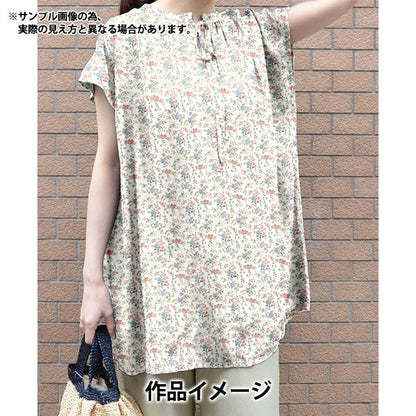 [From quantity 5] Fabric "Liberty Fabric OrganicTana lawn Floribanda 157J902-D] Liberty Japan