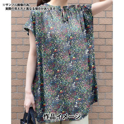 [From quantity 5] Fabric "Liberty Fabric OrganicTana lawn Spring Flowers 157J904-D] Liberty Japan