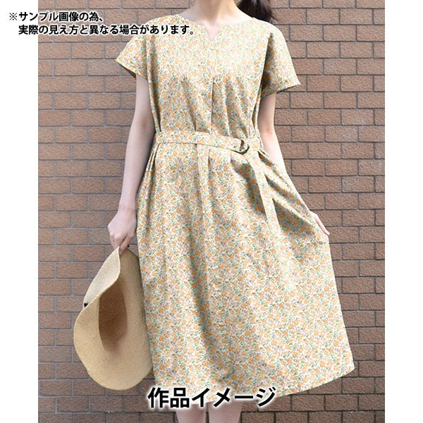 [From quantity 5] Fabric "Liberty Fabric OrganicTana lawn No Fork Garden 157J908-B] Liberty Japan
