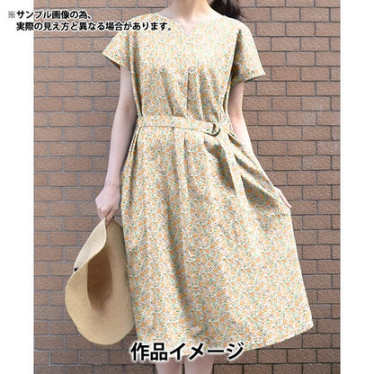 [From quantity 5] Fabric "Liberty Fabric OrganicTana lawn No Fork Garden 157J908-B] Liberty Japan
