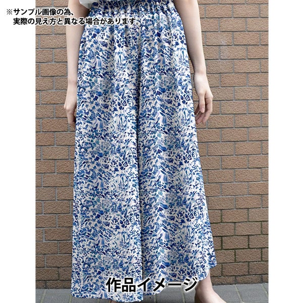 [From quantity 5] Fabric "Liberty Fabric Tana lawn Ferda 3631116-J24E] Liberty Japan