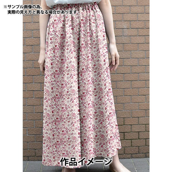 [From quantity 5] Fabric "Liberty Fabric Tana lawn Edenham 3637071-J24A] Liberty Japan