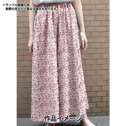 [From quantity 5] Fabric "Liberty Fabric Tana lawn Edenham 3637071-J24A] Liberty Japan