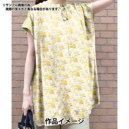 [From quantity 5] Fabric "Liberty Fabric Tana lawn Decadant Blooms 3638232-J24B] Liberty Japan