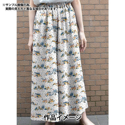 [From quantity 5] Fabric "Liberty Fabric Tana lawn Jungle Crumble 363J4201-BU] Liberty Japan