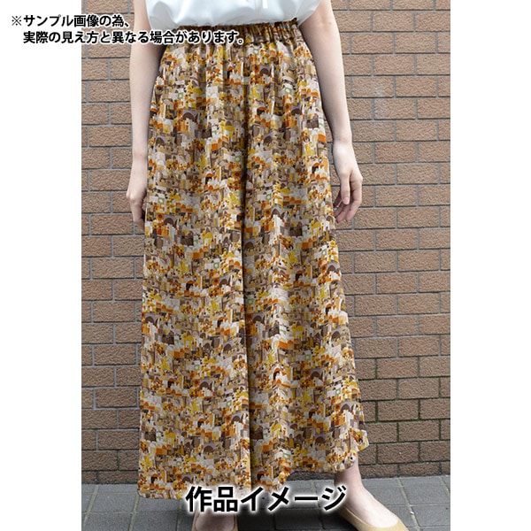 [From quantity 5] Fabric "Liberty Fabric Tana lawn Urban Jangle 363J4203-Du] Liberty Japan