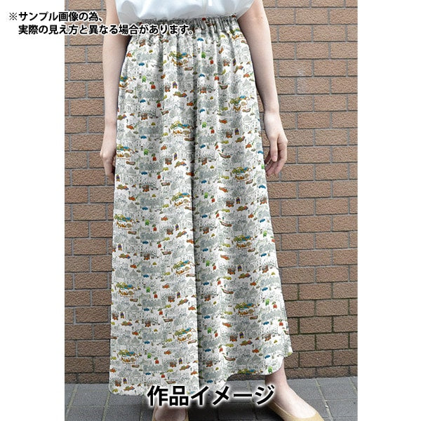 [From quantity 5] Fabric "Liberty Fabric Tana lawn Londons Calling 363J4207-AU] Liberty Japan