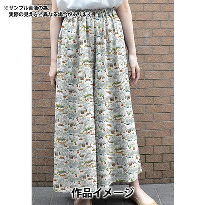 [From quantity 5] Fabric "Liberty Fabric Tana lawn Londons Calling 363J4207-AU] Liberty Japan