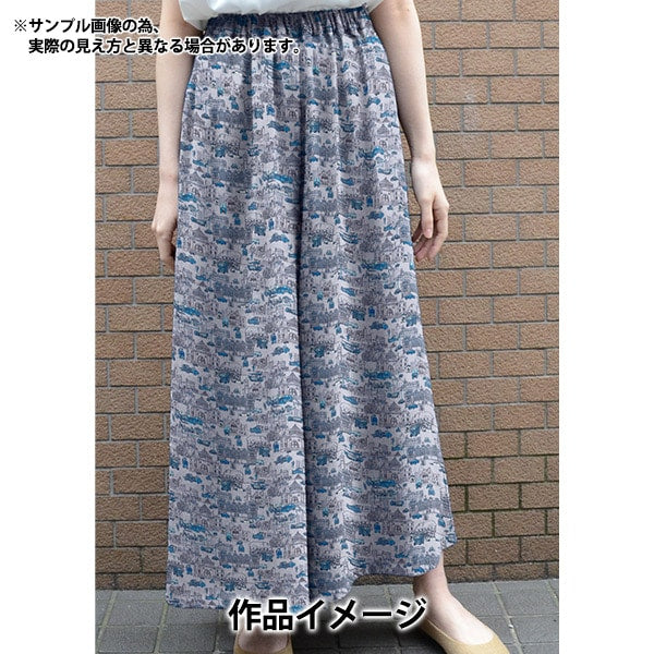 [From quantity 5] Fabric "Liberty Fabric Tana lawn Londons Calling 363J4207-CU] Liberty Japan