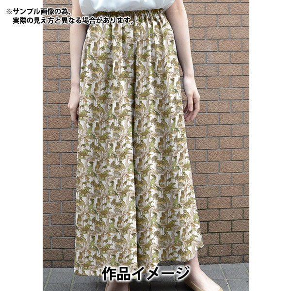 [From quantity 5] Fabric "Liberty Fabric Tana lawn Krausl Russian and Dinasos 363J4208-AU] Liberty Japan