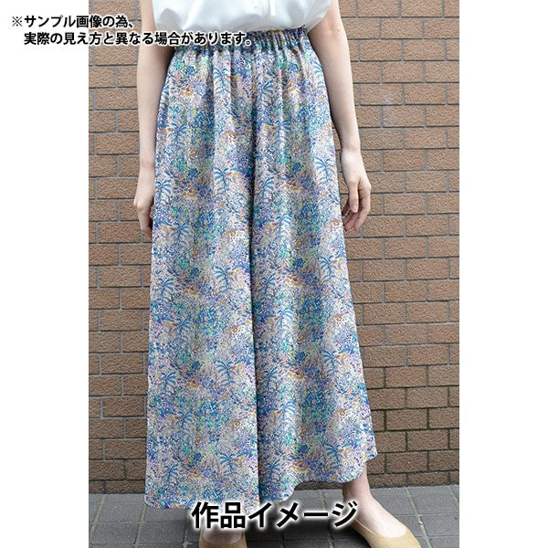 [From quantity 5] Fabric "Liberty Fabric Tana lawn Fields of Eden 363J4209-AU] Liberty Japan