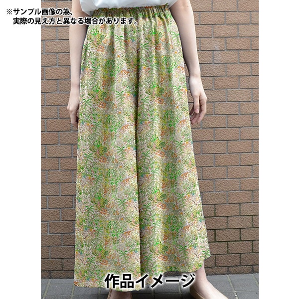 [From quantity 5] Fabric "Liberty Fabric Tana lawn Fields of Eden 363J4209-CU] Liberty Japan