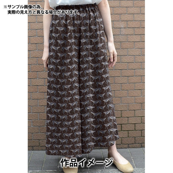 [From quantity 5] Fabric "Liberty Fabric Tana lawn Meatza Cheters 363J4210-DU] Liberty Japan