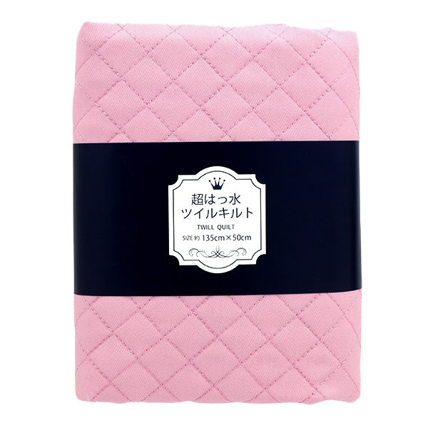 Fabric "Super superWater repellentTwill quiltCut Cloth Approximately 135cm x 50cm Basic Pink CQPL-TWTC-BP]