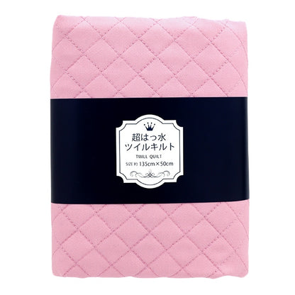 Fabric "Super superWater repellentTwill quiltCut Cloth Approximately 135cm x 50cm Basic Pink CQPL-TWTC-BP]