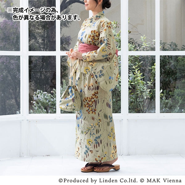 [From quantity 5] Fabric "Ueno Richiblod Soramame Pink UNRF-04-P"