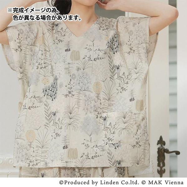 [From quantity 5] Fabric "Ueno Richiblod Hanazono Off White UNRF-05-OW"