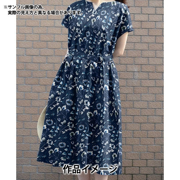 [From quantity 5] Fabric "Liberty Fabric Tana lawn Herbarium 3634224-24BU] Liberty Japan