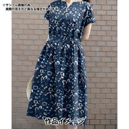 [From quantity 5] Fabric "Liberty Fabric Tana lawn Herbarium 3634224-24BU] Liberty Japan