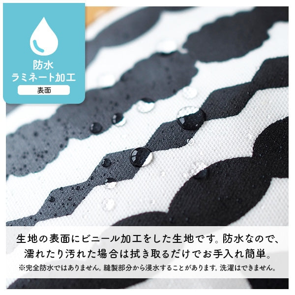 Fabric "Kippis (Kippis) SheetingLaminated Cut Cloth Approximately 108 x 50cm Summer Solstice Festival Blue KPSRK-48B]