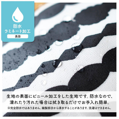 Fabric "Kippis (Kippis) SheetingLaminated Cut Cloth Approximately 108 x 50cm Summer Solstice Festival Blue KPSRK-48B]