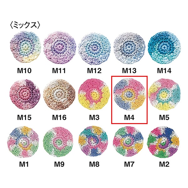 Crochet Thread 『OlympusCrochet Thread Gold votes #40 10g (mix) M4 color " Olympus
