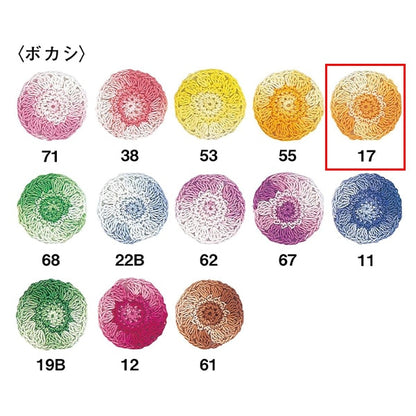 钩编线 『Olympus钩编线 金票＃40 10G（Bokashi）17颜色] Olympus