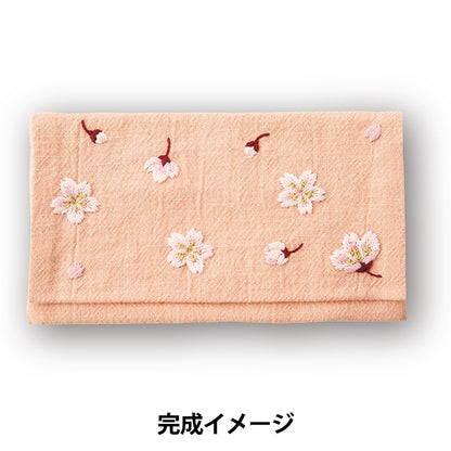 Embroidery kit "French embroidery kit kit flower language of flower language 9086" Olympus