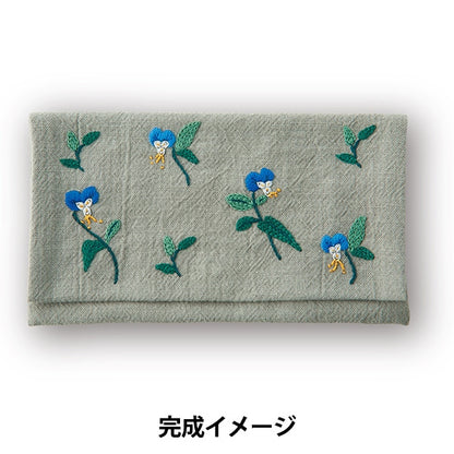 Embroidery kit "French embroidery kit flower language of flower language 9089" Olympus
