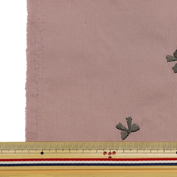 [來自數量5] 織物 “柔軟的刺繡絲帶 CGRY KOF-43]