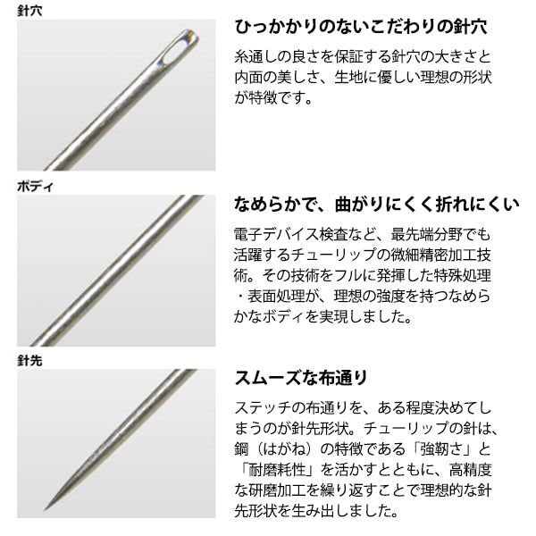 手缝针 『纱线捆扎针 6分类THN-063]郁金香郁金香