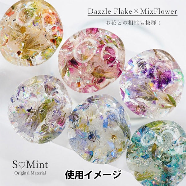レジン材料 『ダズルフレーク ファンタジー No.6』 SMint エスミント
